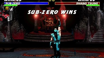 UMK3 Arcade - Classic Sub-Zero infinite combo vs Morph back #2