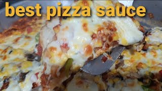 best pizza sauce in 5 minutes at home  أفضل صلصة بيتزا في المنزل يمي يمي