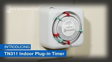 Intermatic TN311 Heavy-duty 24-Hour Mechanical Plug-in Timer
