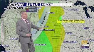 WEATHER ALERT: Strong storms possible today