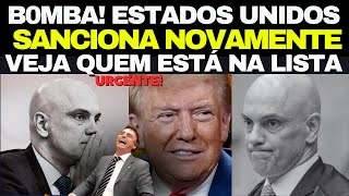 🚨B0MBA URGENTE! ESTADOS UNIDOS DECLARA NOVA SANÇÃO DENTRO DO GOVERNO