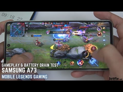 Samsung Galaxy A73 Mobile Legends Gaming test | Snapdragon 778G 5G, 120Hz Display