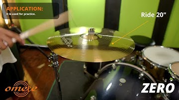 OMETE CYMBALS SOUND DEMO (SPACE,CALM, ZERO, BLAZZARS, B8)