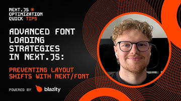 How to Optimize Font Loading in Next.js | Next.js Optimization Tips #11
