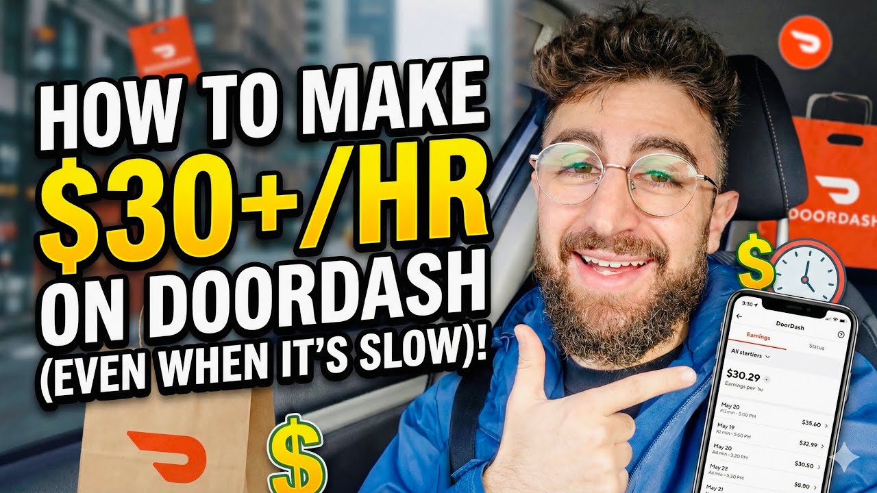 How To Make $30+/hr On DoorDash (Even When It’s Slow) 