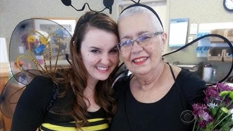 Daughter helps mother find "joy" in terminal cancer