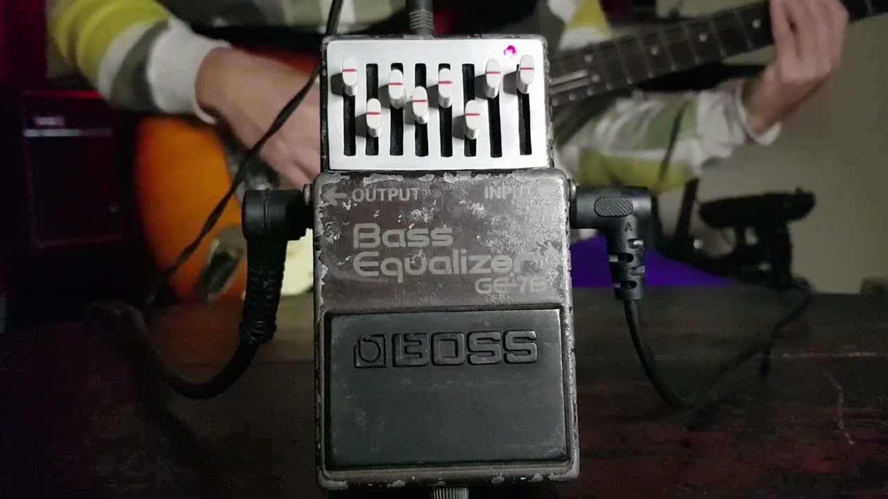 Boss GE-7B Bass Equalizer MIJ (used)
