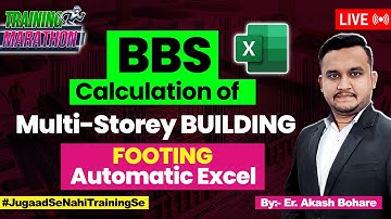 How to Calculate Footing BBS in Excel | Step-by-Step Calculation for Footing with Excel Automation