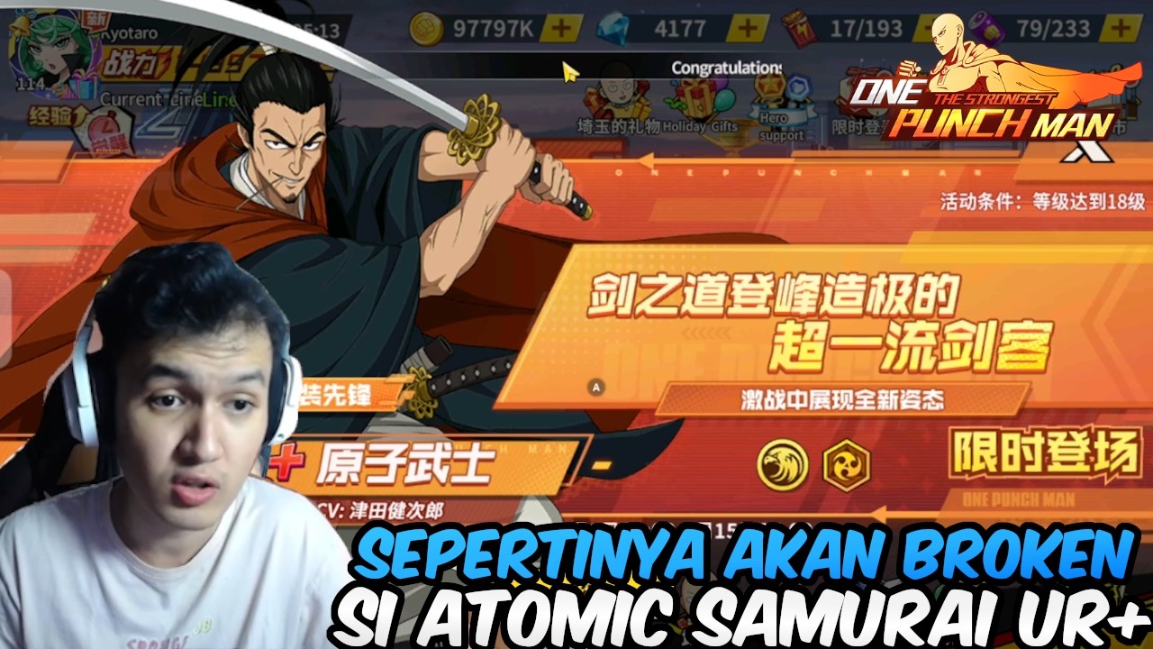 MARI KITA LIHAT PERFORMA ATOMIC UR+ APAKAH MENGERIKAN CHAR SATU INI? - x7game - OPM The Strongest