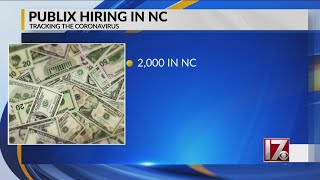 Publix and Walmart hiring nearly 8,000 in NC