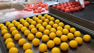 마카롱의 진화는 어디까지!? 대박났죠! 독특한 수제 사브레 마카롱 Amazing process! making unique macaron - Korean street food