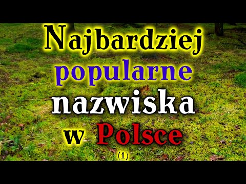 Wideo: Najczęstsze nazwiska białoruskie: lista, pochodzenie