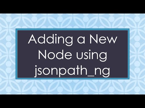 Adding a New Node using jsonpath_ng