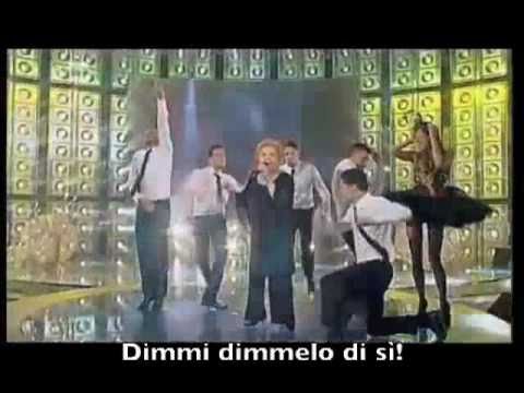 Wilma De Angelis - Dimmi di si! (Bad Romance) Live @ Domenica In 6.02.2011 - TESTO LYRICS