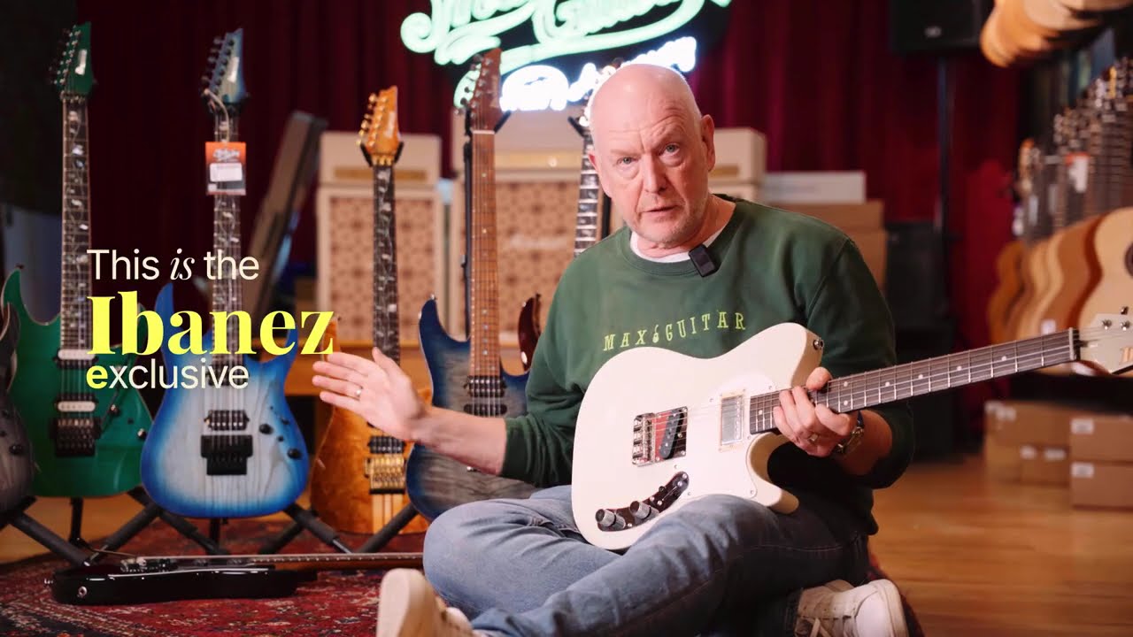Ibanez Custom Shop collection at Max Guitar - YouTube