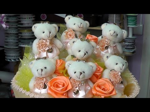 Букет из игрушек. Мастер-класс для начинающих Букет из игрушек. Мастер-класс для начинающих