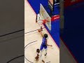 Yves Missi denies Cooper Flagg ➡️ Zion takes it to the rack #pelicans #nba #shorts