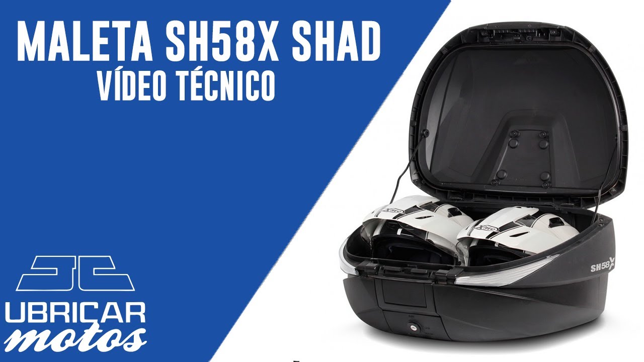 SHAD X58 la maleta de moto expandible