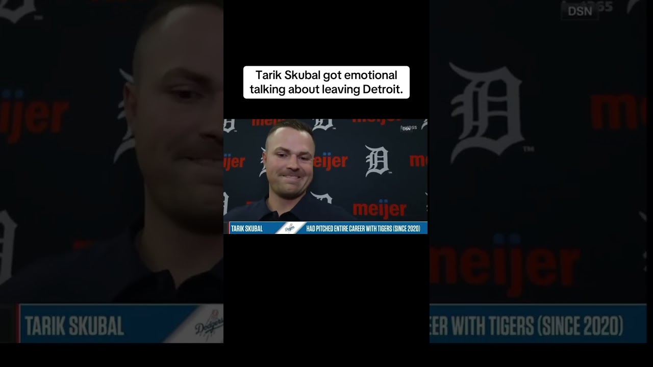 Skubal was traded to the Dodgers after spending his entire career with Detroit (via DSN)