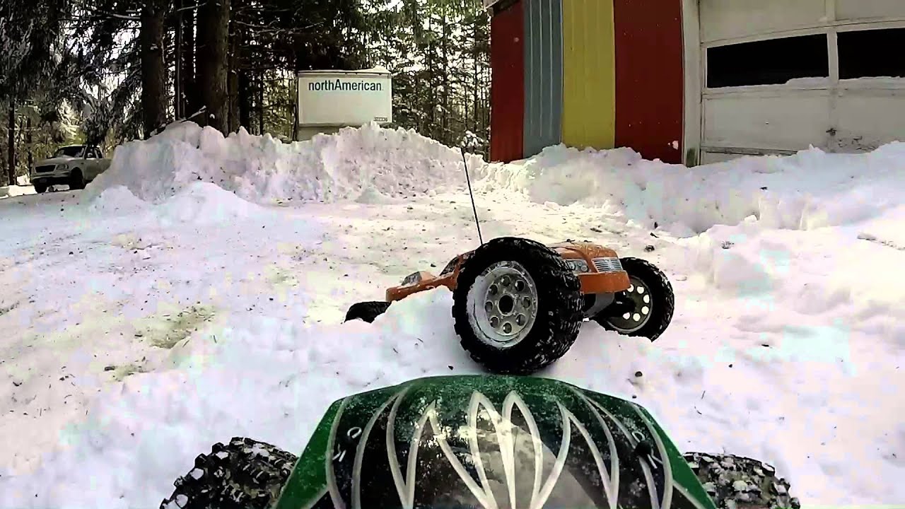 Most insane rc snowbashing