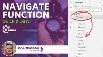 Power Apps: Navigate Function