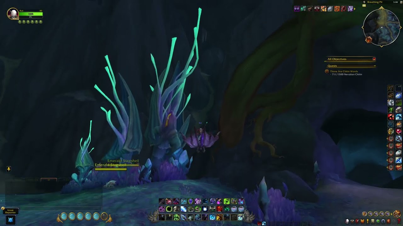 Concealed Contraband Location @ Breathing Pit, WoW The War Within Azj-Kahet Treasure