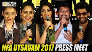 IIFA Utsavam Awards 2017 Press Meet || Rana, Nani, Pragya, Akshara Haasan - Filmyfocus.com