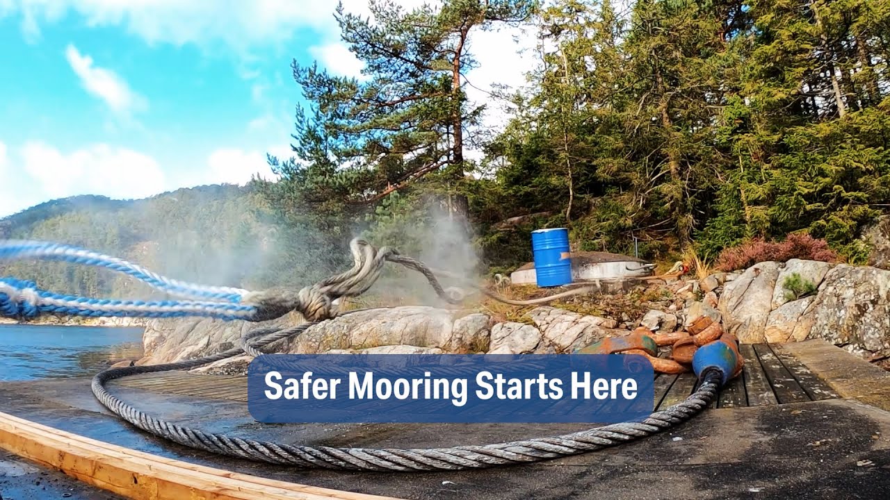 Timm Snap Back arrestor ropes. Mooring with confidence.