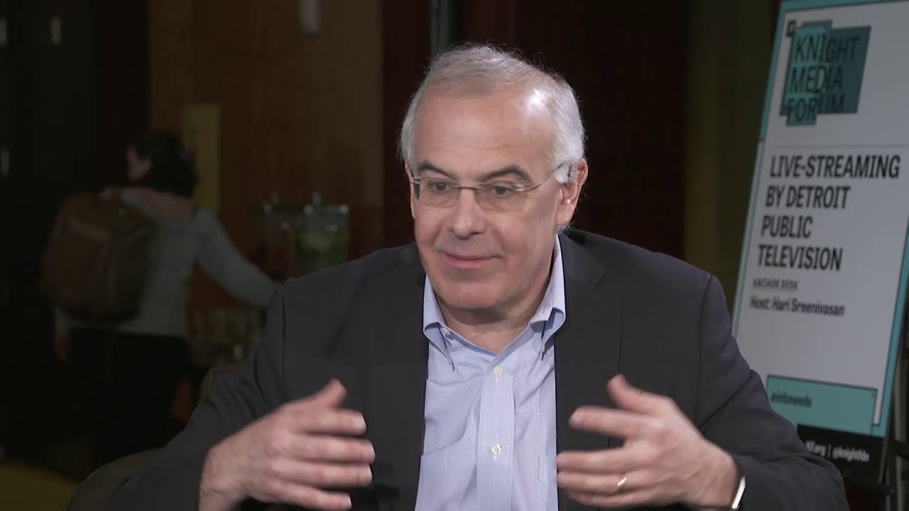 pbs detroit passport David Brooks with Hari Sreenivasan | Knight Media Forum 2019