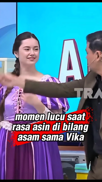 MOMEN LUCU SAAT RASA ASIN DAN GURIH DI BILANG ASAM SAMA VIKA #billysyahputra #vikakolesnaya