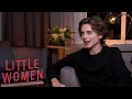 Timothée Chalamet on books, being the internet's boyfriend, dancing in Little Women and more...