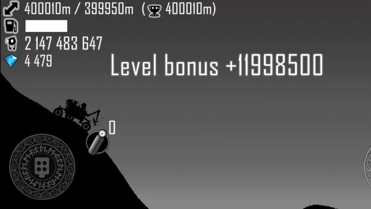 Hill Climb Racing - 869236m with Moonlander in Ragnarok Full Run Part 4/8