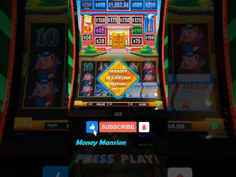 Huff n' Puff Money Mansion Deed Feature, Minor Bonus Won at Yaamava #shinobislots #shorts #shortfeed