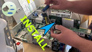 Celebrity Dual SFP+ 10GbE adapter card installation HP Proliant DL380p G8 server Net Worth
