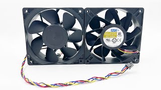 DBPJ1238B2G 2*2P cooling fan 12038 12V 3.12A for Avalonminer A1246, A1126 and A1066