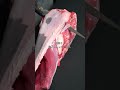 牛タンも千差万別です。 #nikuhack #asmr #肉磨き