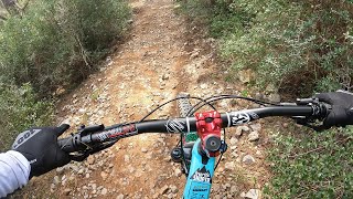 Bol Taşlı İniş - Kaza Yaptım! | Afkule Manastırı, Fethiye - Downhill/Freeride w/@BaldandRide