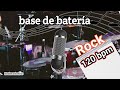 base de batería para improvisar con bajo / ritmo de bateria rock 120 bpm