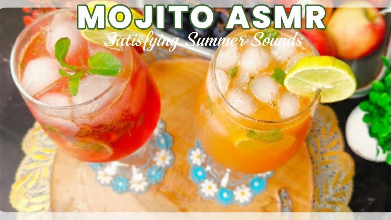 Refreshing Virgin Mojito ASMR! 🍋🌿 Sirf crisp sounds aur summer vibes.#VirginMojito #UKKITCHENS15