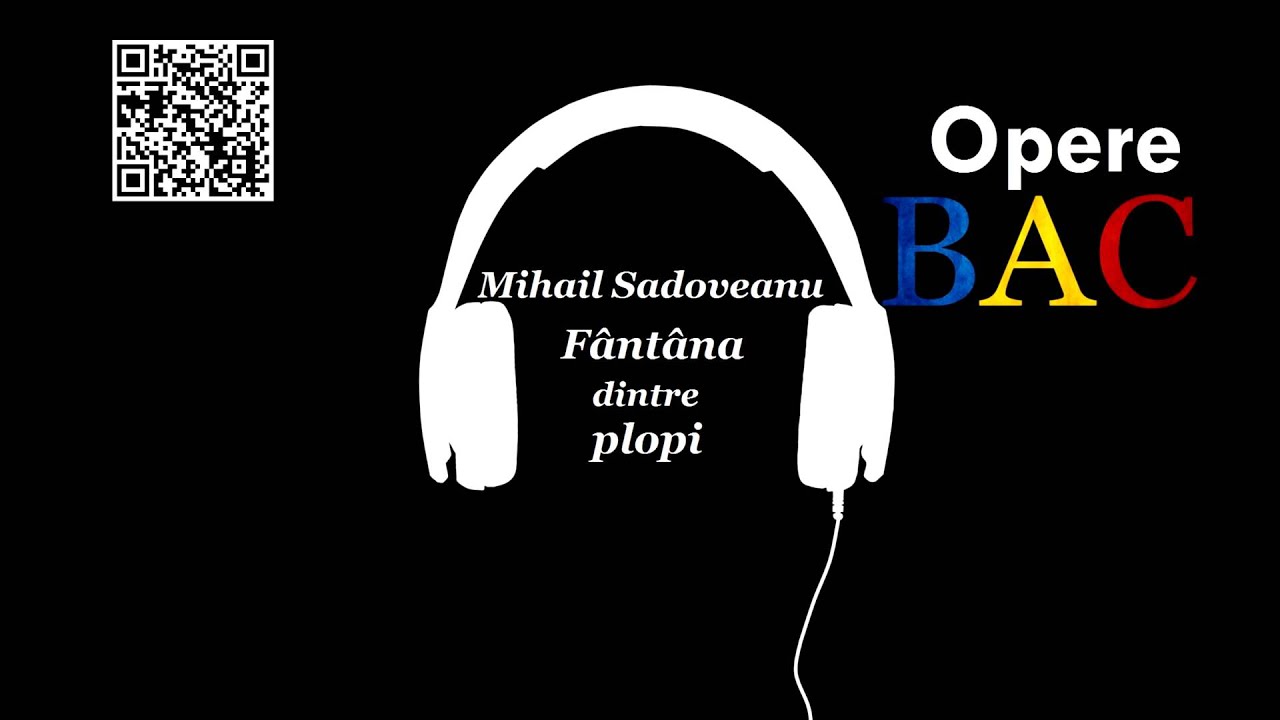 Mihail Sadoveanu Fantana Dintre Plopi Povestire Opere Bac