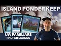 SO MUCH CARD SELECTION! Pauper UW Familiars playing tons of cantrips and free spells!