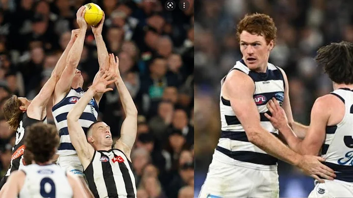 Gary Rohan Huge Mark & Goal v Collingwood (with Ch...
