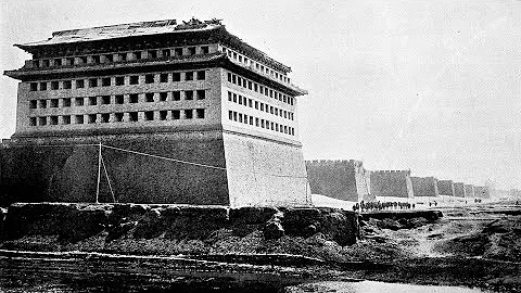 中国の北京に紫禁城を建てたのは誰ですか?タルタル宮殿と城壁、最古の写真。 - DayDayNews