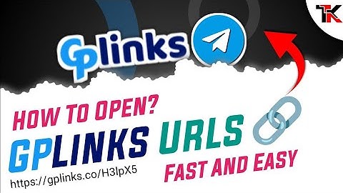 how to open GP links 🔗