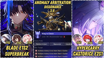 V2 | Blade E1S2 SuperBreak x Castorice E2S1 Clears Normal Mode | Anomaly Arbitration 3.8