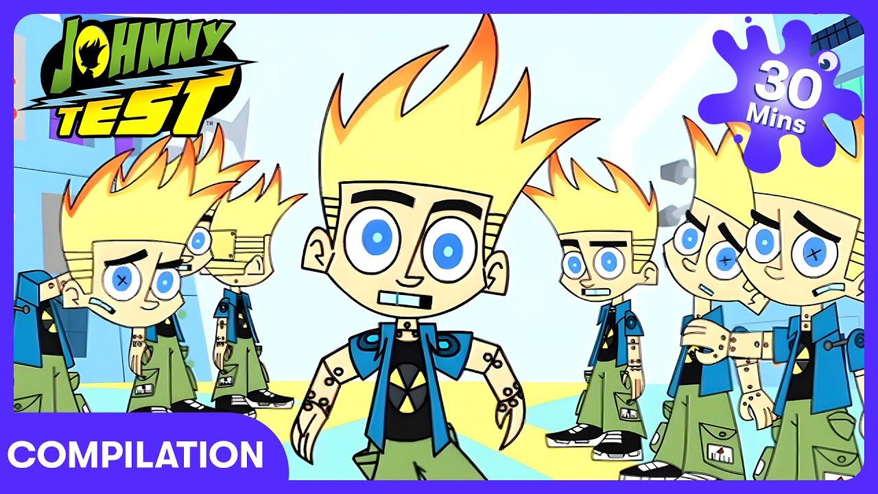 Johnny Test - 101 Clones & Zombie Chaos! 🧟 | WildBrain Kids