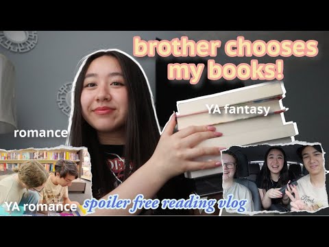 brother chooses my books 📚💔🐠(spoiler free reading vlog)