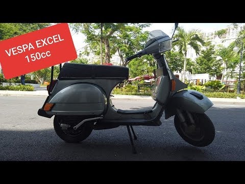 VESPA EXCEL 150cc - YouTube
