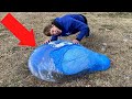 I Froze A Giant Water Balloon