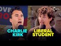 Charlie kirk shuts down arrogant student who insults his intelligence 